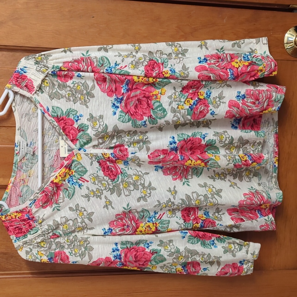 lucky Brand floral top